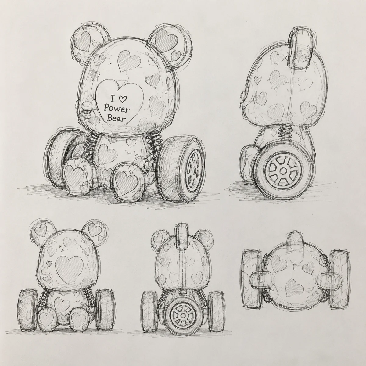 2D Sketch — step 01 of the PopZao production process